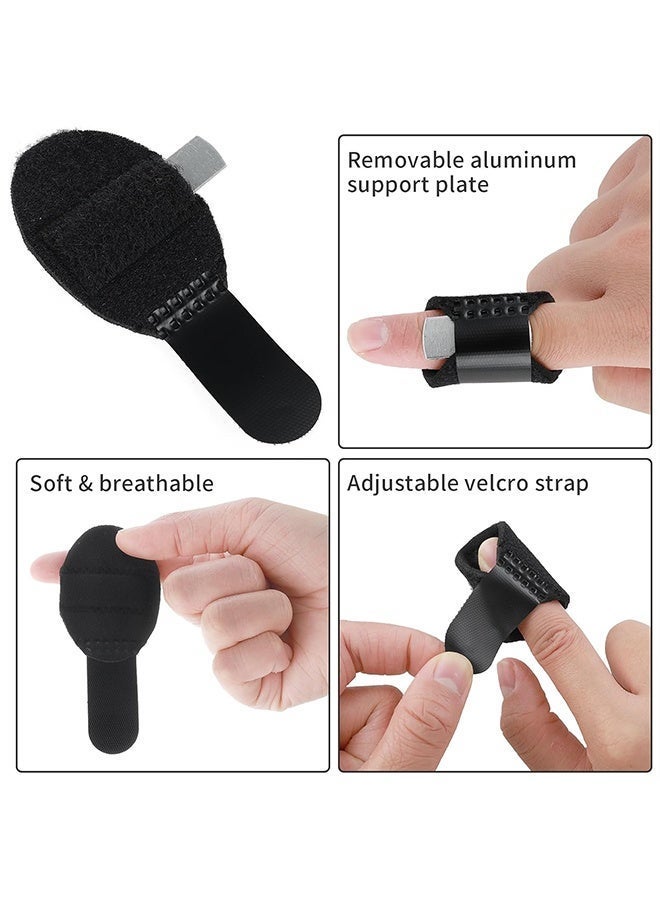 Pinky Finger Splint (2 Pack) Trigger Finger Brace for Kids, Small, Pinky Splint, Pain Relief, Knuckle Immobilization, Arthritis, Mallet Finger, Fits Thumb, Ring, Pinkie, Little Fingers - Image 4